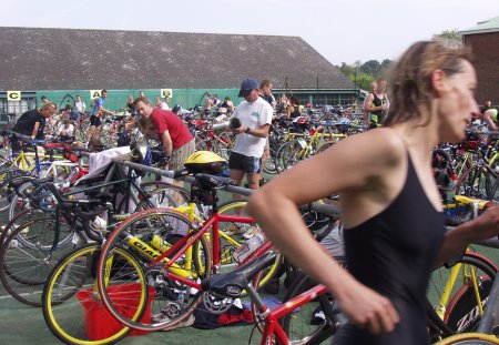 Activity in the Bike Compound